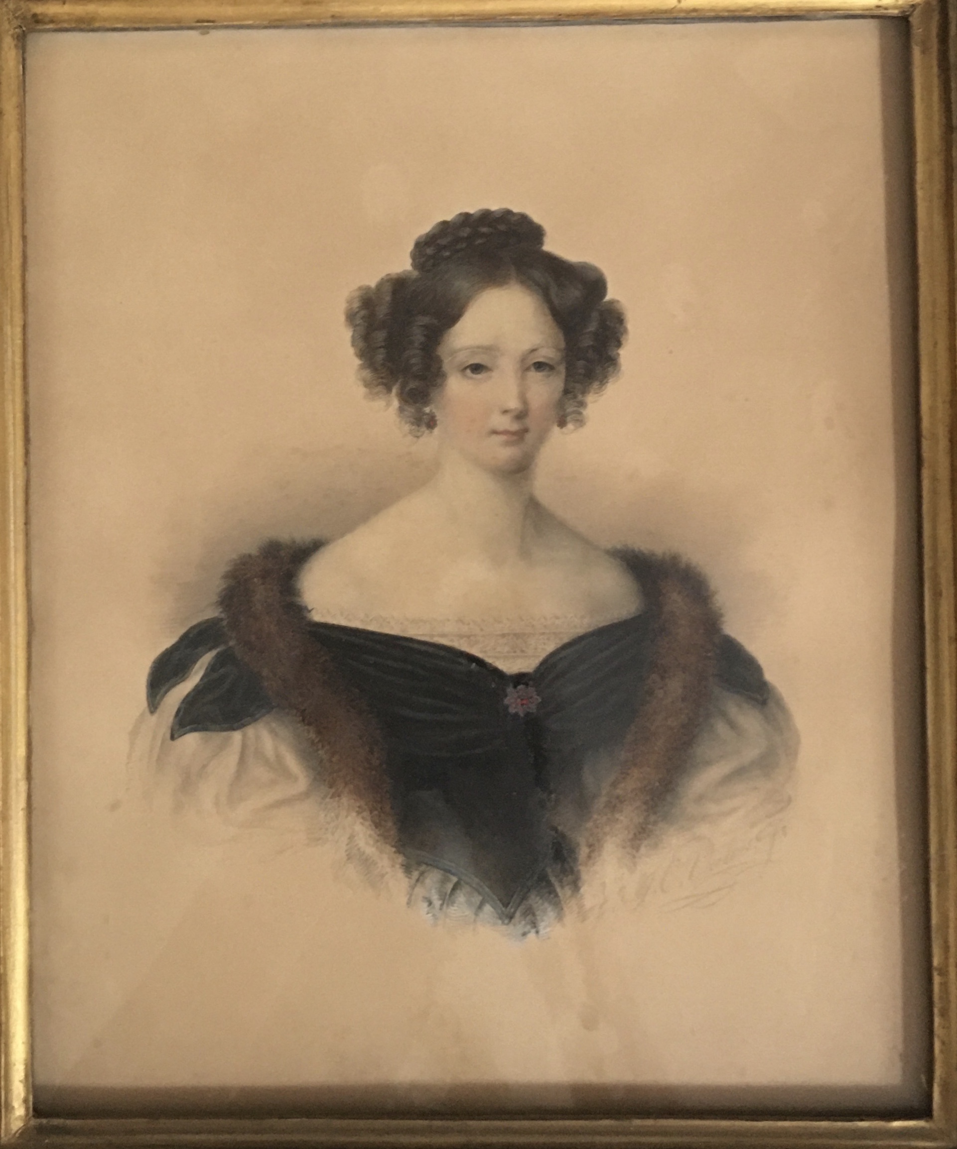 Portret van Agnes Boreel