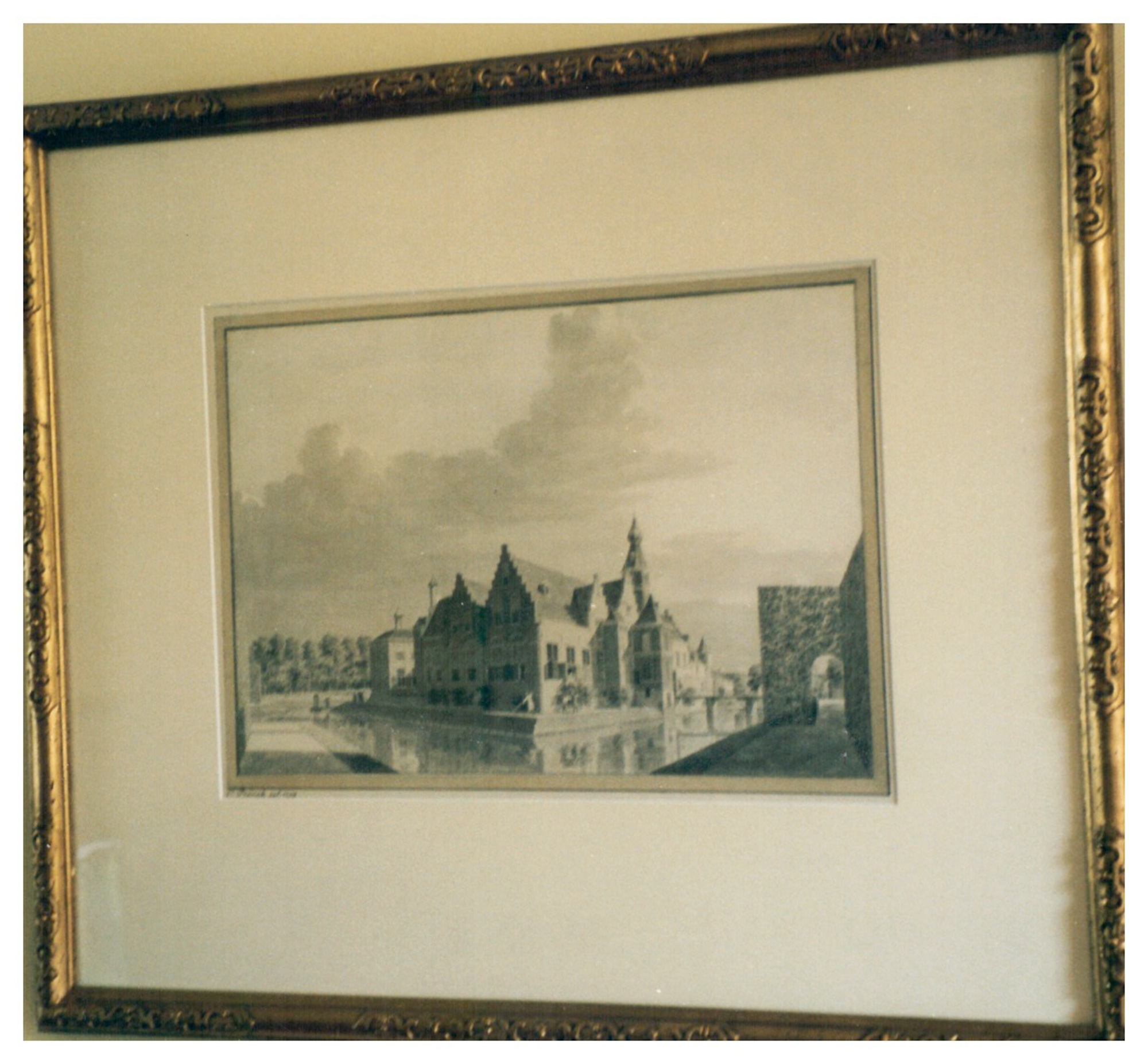 Tekening van Marquette - 2