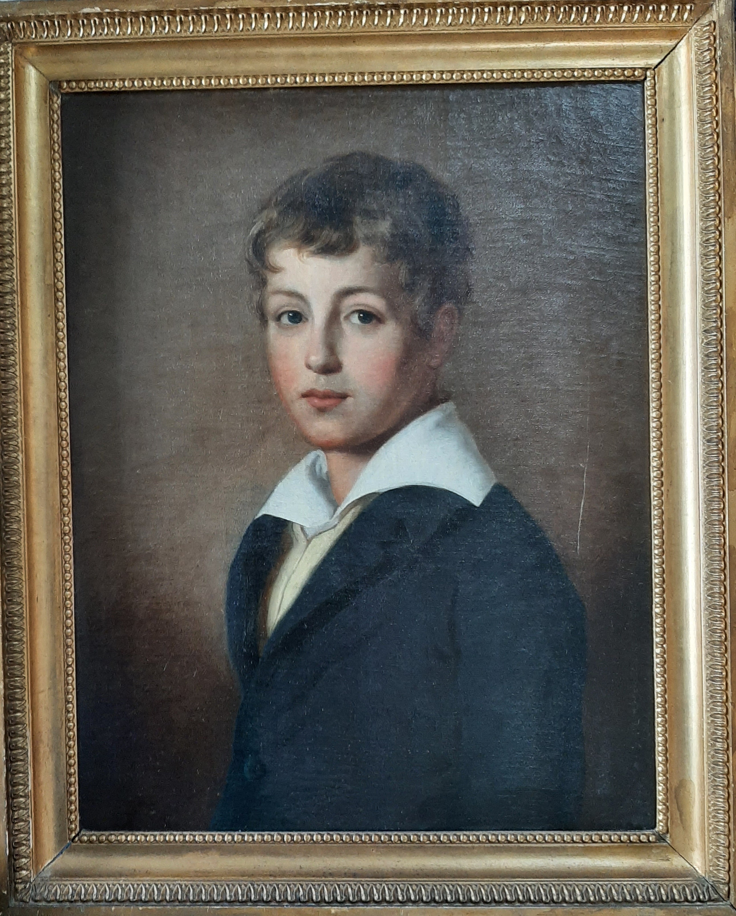 Jeugdportret van Willem Boreel