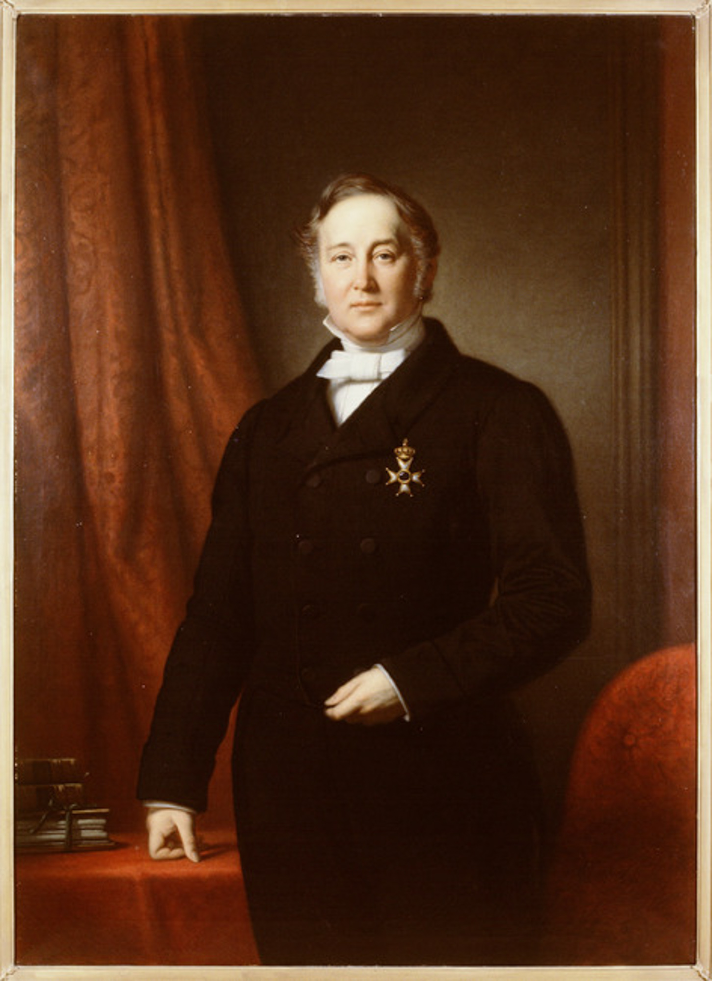 Portret van Willem Boreel, 9e Baronet